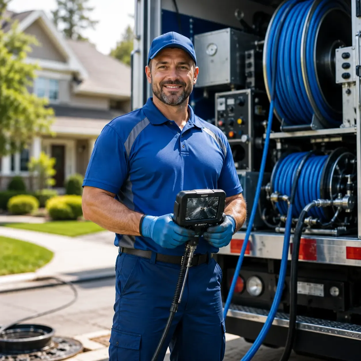 Local outdoor drain cleaning specialists in Wayside, TX